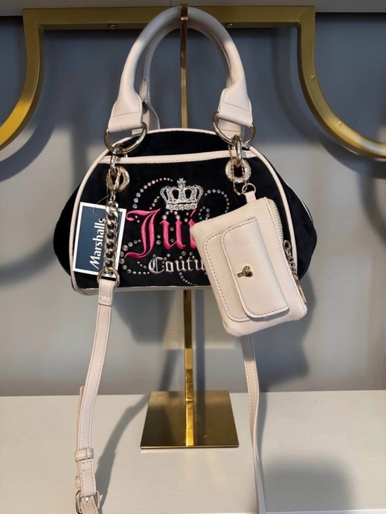 Juicy Couture Handbags - Juicy Couture Black Dreamy Juicy Satchel